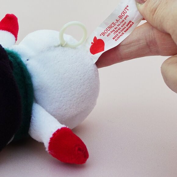 Papel Giftware Bounce About Plush Snowman Pull String & Bounces, Christmas toy - Picture 6 of 7